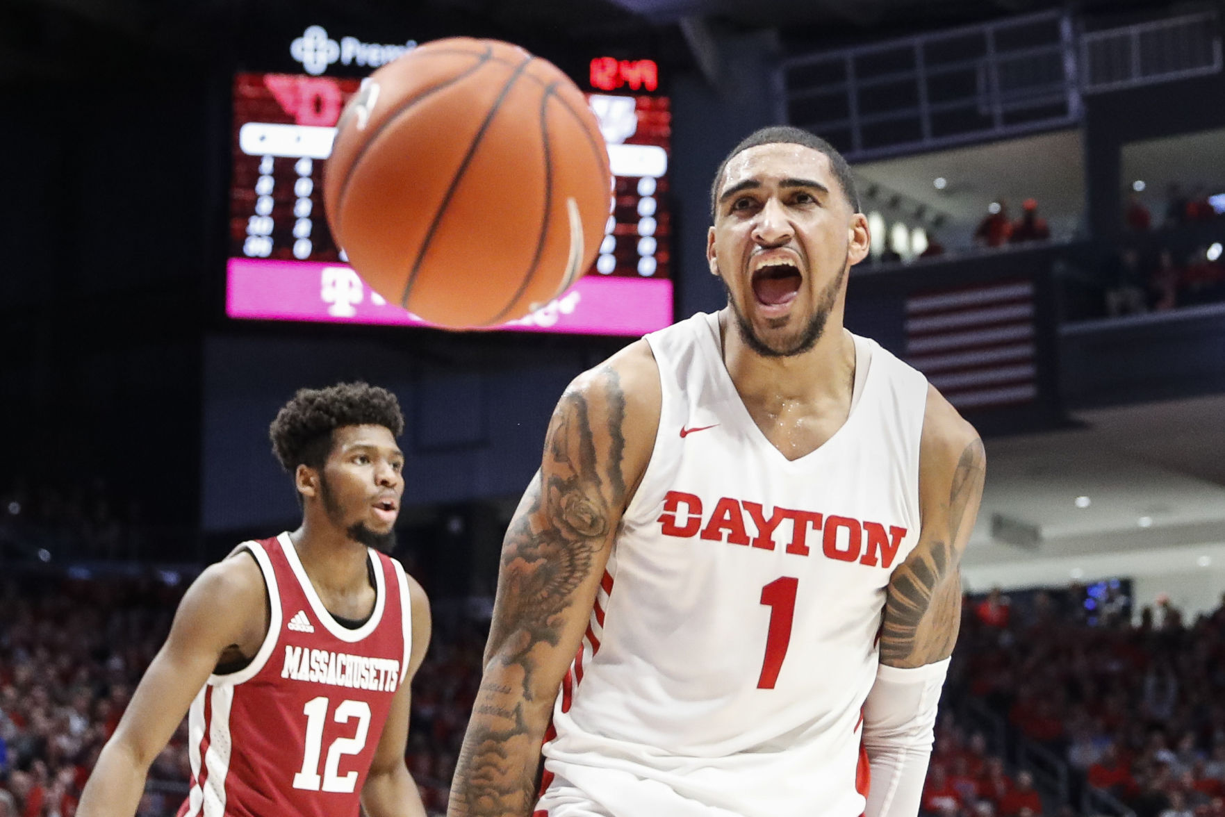 APTOPIX UMass Dayton Basketball